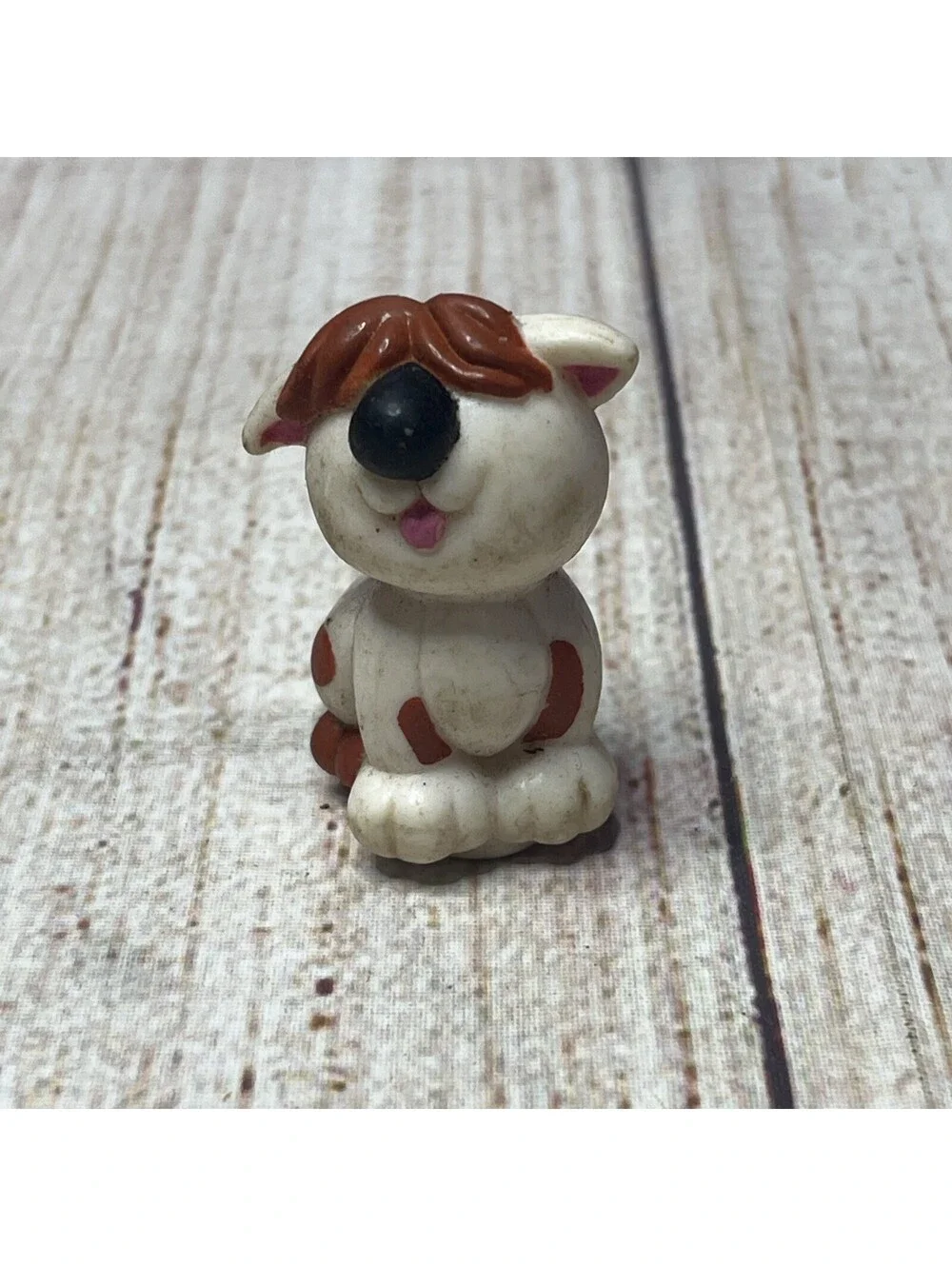 Vintage Muppets Sesame Street Barkley Puppy Dog PVC Figure Toy